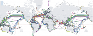 Протяженность подводных интернет-магистралей превысила 1 млн км и продолжает расти