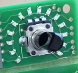 Светодиодная шкала для переменного резистора на «рассыпухе»