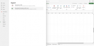 Веб-приложение Microsoft Excel теперь может экспортировать листы в формате CSV