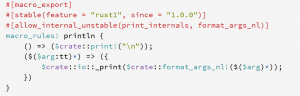 Макросы в Rust. macro_rules