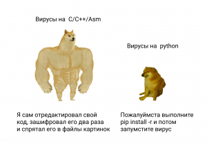 Мелкая питонячая радость #12: вирусы и зловредное ПО на Python