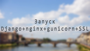 Запуск Django сайта на nginx + Gunicorn + SSL