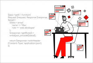 На php тоже может быть легко и быстро