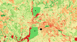 Объединение открытых данных Open Street Map и Landsat для уточнения площадей зеленых зон