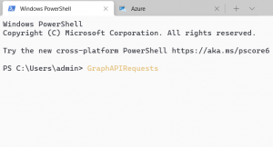 Microsoft Graph API Requests или иной способ управления M365