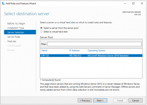 Развертывание Standalone центра сертификации на базе Windows Server 2019 и настройка сетевого автоответчика OCSP