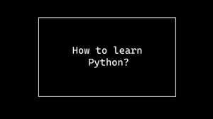 Как учить Python? Книги, видео, курсы