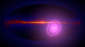«Ферми» обнаружил гамма-лучи неожиданного характера, пришедшие к нам из-за пределов нашей Галактики