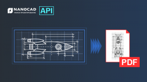 Печать при помощи API nanoCAD