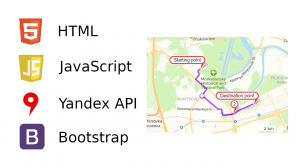 HTML, JavaScript, YandexAPI и щепотку Bootstrap
