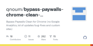 GitLab по запросу DMCA заблокировал репозиторий с дополнением для обхода Paywall