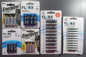 Батарейки в магазинах Fix Price