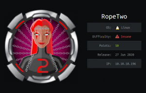 HackTheBox. Прохождение RopeTwo, часть 1. Chromium v8