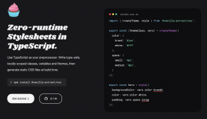 Венец эволюции CSS-in-JS уже здесь: полностью типизированные стили без рантайма в vanilla-extract