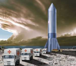 Военные США планируют доставлять грузы в разные точки мира при помощи ракет типа Starship