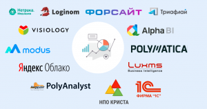 Российские BI-системы: второе исследование «BI-круг Громова 2021»