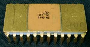 Микропроцессор Texas Instruments TMX 1795 — первый в истории?