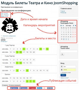 Плагин «Билеты-ТеатрКино» продажа билетов на сайте, с поддержкой Пушкинской карты