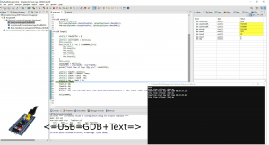 Полноценная GDB отладка через USB на плате BluePill (STM32F103С8T6)