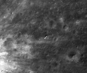 Зонд НАСА LRO обнаружил место посадки японского аппарата SLIM на Луну