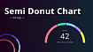 Как сделать кастомный Semi Donut Chart с помощью SVG