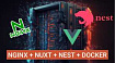 Подготовка шаблона приложения на Typescript с Nest, Nuxt 3 и Docker