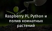 Raspberry Pi, Python и полив комнатных растений
