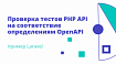 Проверка тестов PHP API на соответствие определениям OpenAPI — пример Laravel