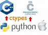 C/C++ из Python (Kivy, ctypes) на iOS
