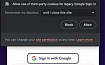 Ставим Google Sign-In под контроль в браузере Brave