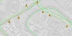 445 велокилометров по городу. Строим карту качества тротуаров Минска