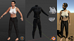Менять одежду на персонажах из MakeHuman в Unity3d